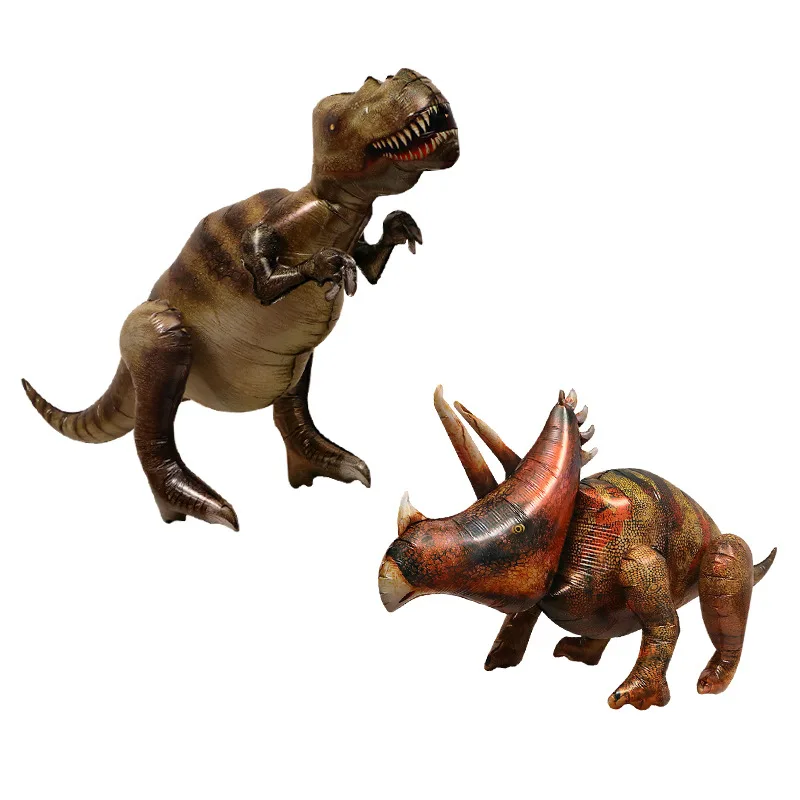

Jurassic World Dinosaur Shape Foil Balloon Jungle Safari Dino Birthday Ballon Roar Happy Birthday Party Decor Kids Boys Balon