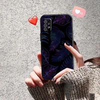 colorful leaves phone case for samsung a72 5g a72 4g a32 a71 a42 5g a51 a31 a41 a60 a70 a52 a50s a50 zdqr elecom tpu protective