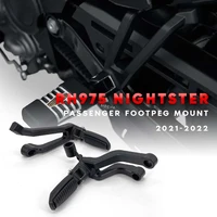 foot pegs suppot foot rests pedal for nightster rh975 nightster975 2022 passenger footpeg mount and peg kit