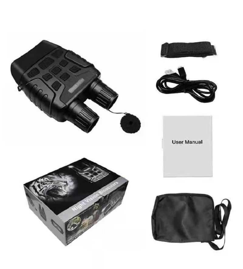 

Night Vision Device Binoculars 300 Yards Digital IR Telescope Zoom Optics With 2.3' Screen Photos Video Recording Hunting Camera