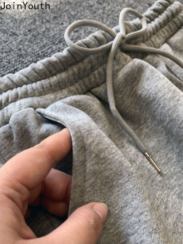 Толстые тренировочные штаны модные джоггеры Y2k для женщин уличная одежда