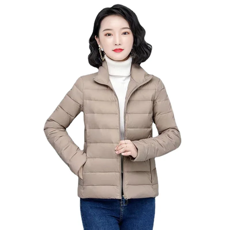 Cotton padded clothes for women in autumn  winter 2022, slim short cotton padded jacket, parka's parkas cotton coat skinny lady