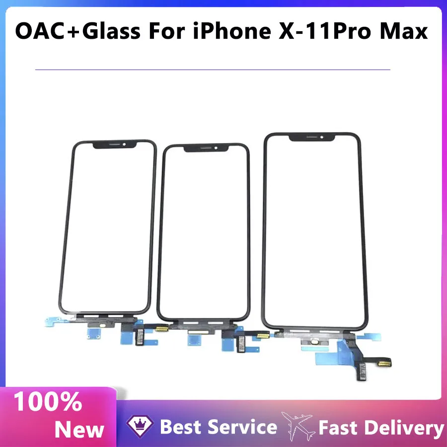 Сменная сенсорная панель для iPhone X XS XR MAX 11 11pro 11promax передний внешний экран