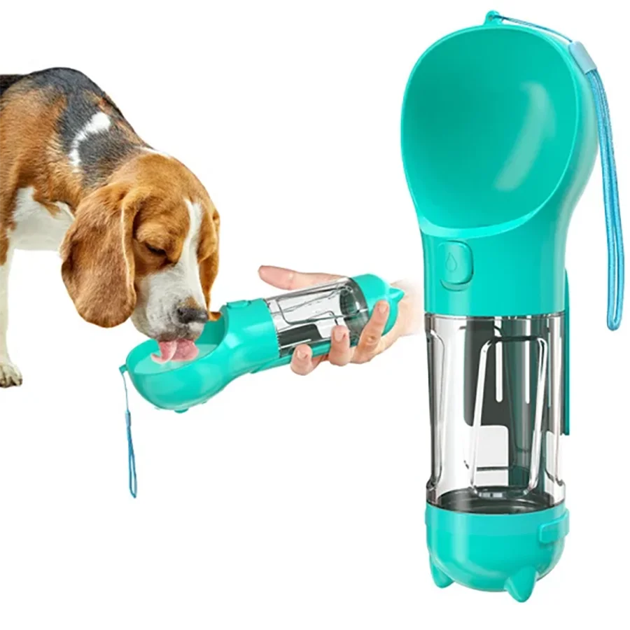 

Color Dog Supplies Travel Outdoor Accompanying 300ml 500ml Water Cup Pot Drinker Food Box Poop Dispenser