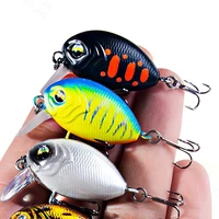 1pcs mini bass fishing lures artificial baits micro plastic fake bionic fish lures jig hard bait fishing tackle accessories