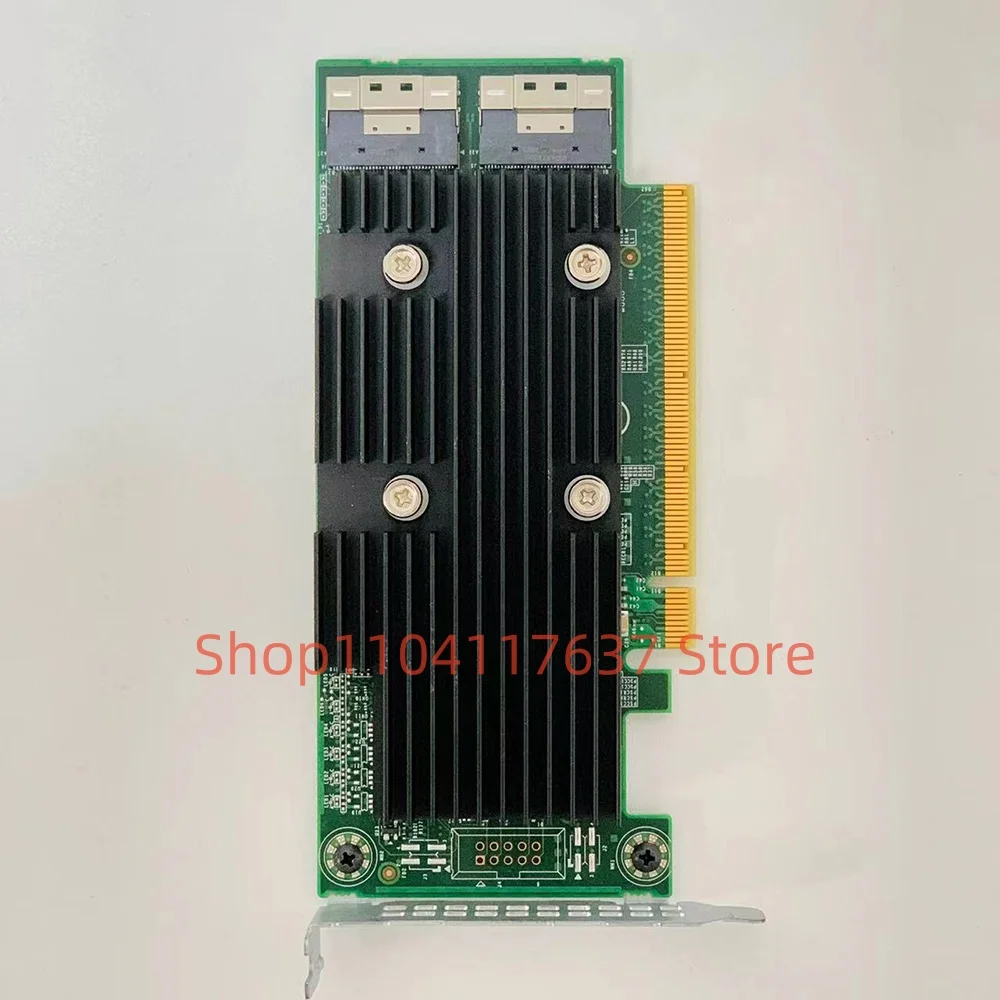 For CDC7W SSD NVMe PCIe 16X U.2 Passthrough Card U. 2 Hard Drives F2R15F3 Adapte C6420 R740 Server 0CDC7W Array car
