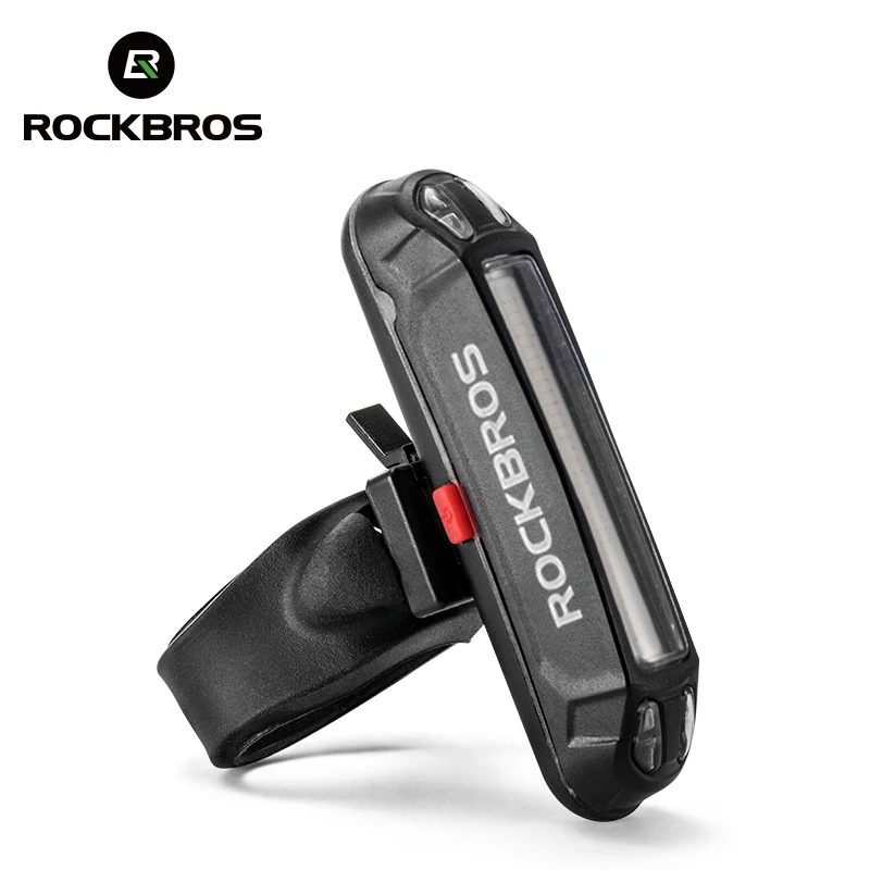 ROCKBROS Задний фонарь для велосипеда 200-800 мАч USB Аккумуляторная светодиодная