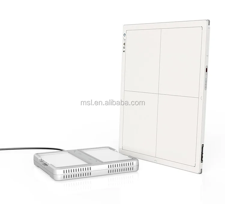 Лидер продаж 14*17 медицинский беспроводной рентгеновский детектор с плоской