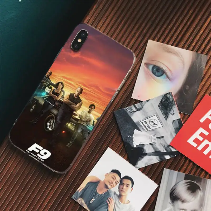 Fast and Furious Phone Case For iPhone 13 14 Pro Max XS XR 12 11 Pro 13 Mini 6 7 8 Plus Clear Back Cover Capa