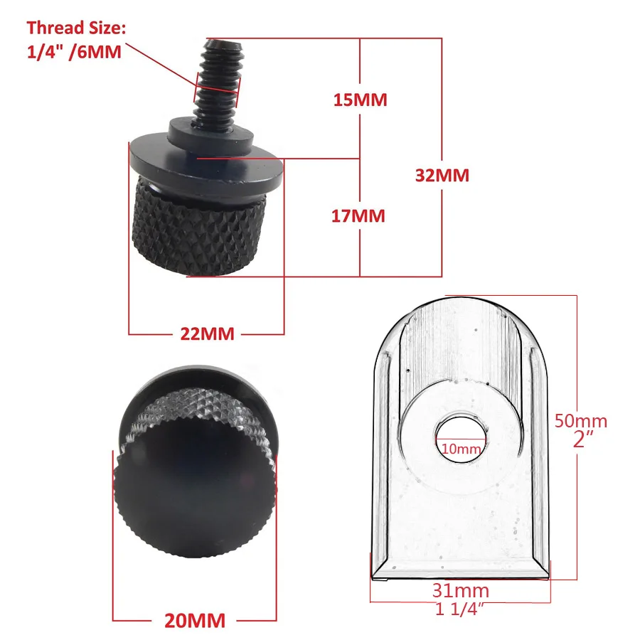 Аксессуары для мотоциклов винт на сиденье с болтом и планкой Чехол Harley Touring Dyna