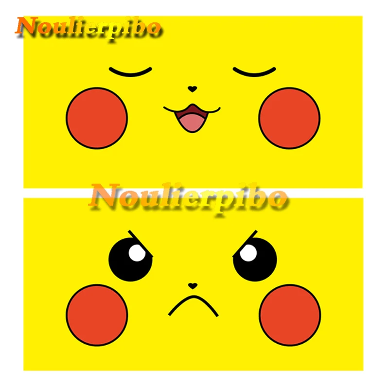 Забавные аниме наклейки на автомобиль Покемон Пикачу принт хип-хоп ПВХ окно