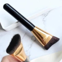 liquid foundation brush professional face flat contour cosmetic makeup brush powder blend make up for women girls beauty tools