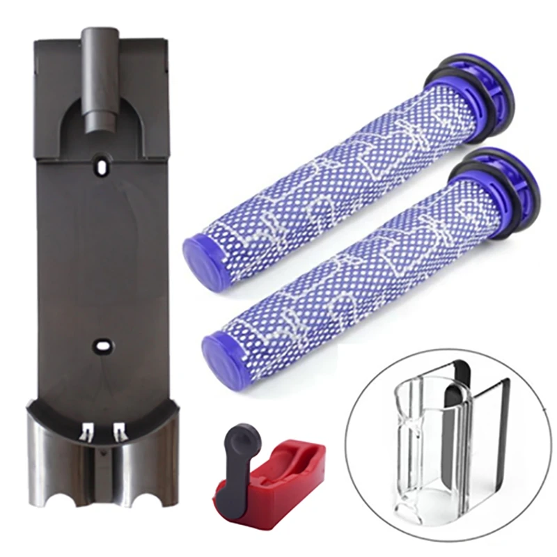 

For Dyson V7 V8 V10 V11 Storage Holder Attachment Clip Trigger Lock Bottom Vacuum Cleaner Household Cleaning Tool