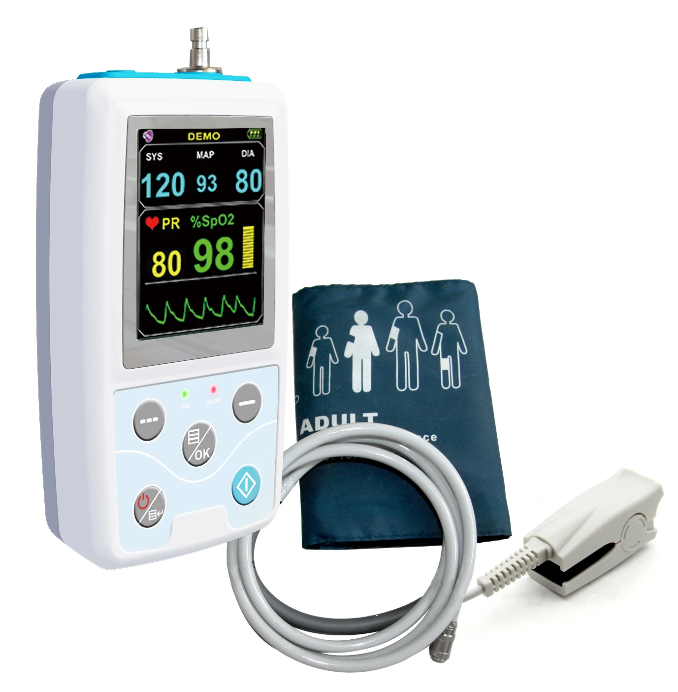 

Contec ABPM50 digital wrist blood pressure monitor 24 hour BP monitor Ambulatory Blood Pressure Monitor
