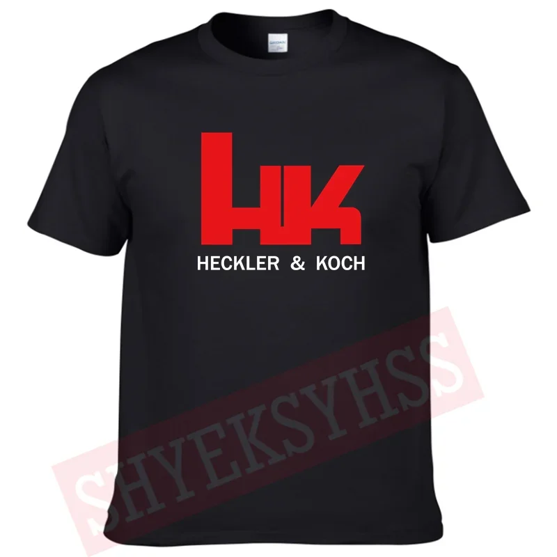 Футболка Heckler Koch с логотипом для мужчин и женщин футболка стрельбы на открытом