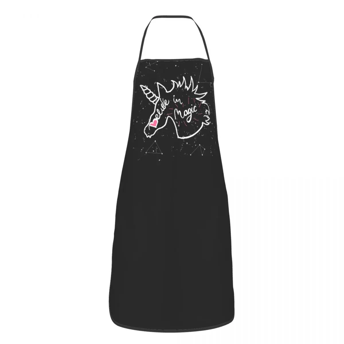 

Colorful Unicorn Animal Kitchen Grill Apron Antifouling Pinafores for Chef Barista BBQ Dinner Party