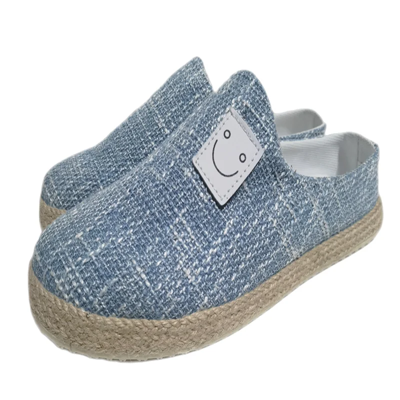 

Half drag male lazy one pedal summer sneakers without heel toe sandals outside wear beach shoes breathable driving leisure