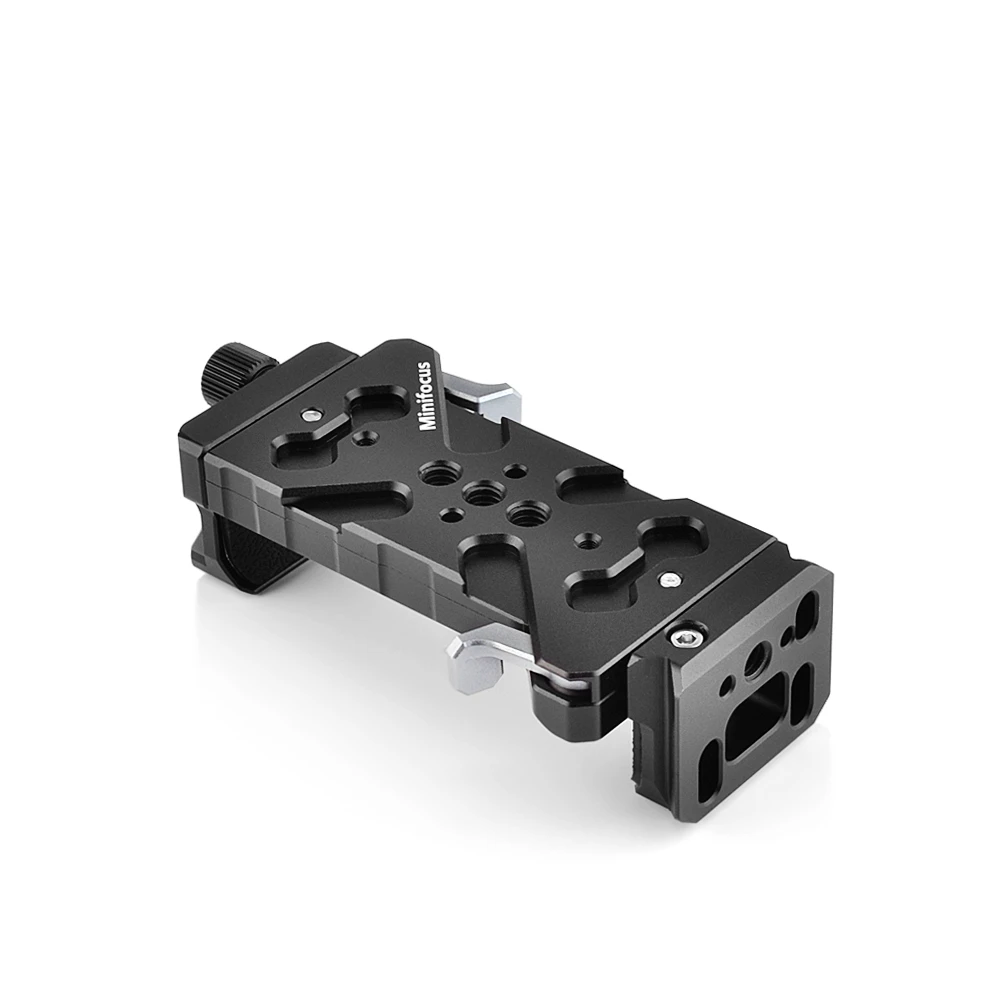 

Universal Tablet iPad Phone Tripod Mount Adapter w Cold Shoe Arca Swiss QR Plate Holder Clamp Mount for Tripod Monopod