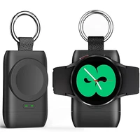 Wireless Charger Portable For Samsung Galaxy Watch Magnetic USB Charging Dock For Galaxy 3 Active 1400mAh Power Bank