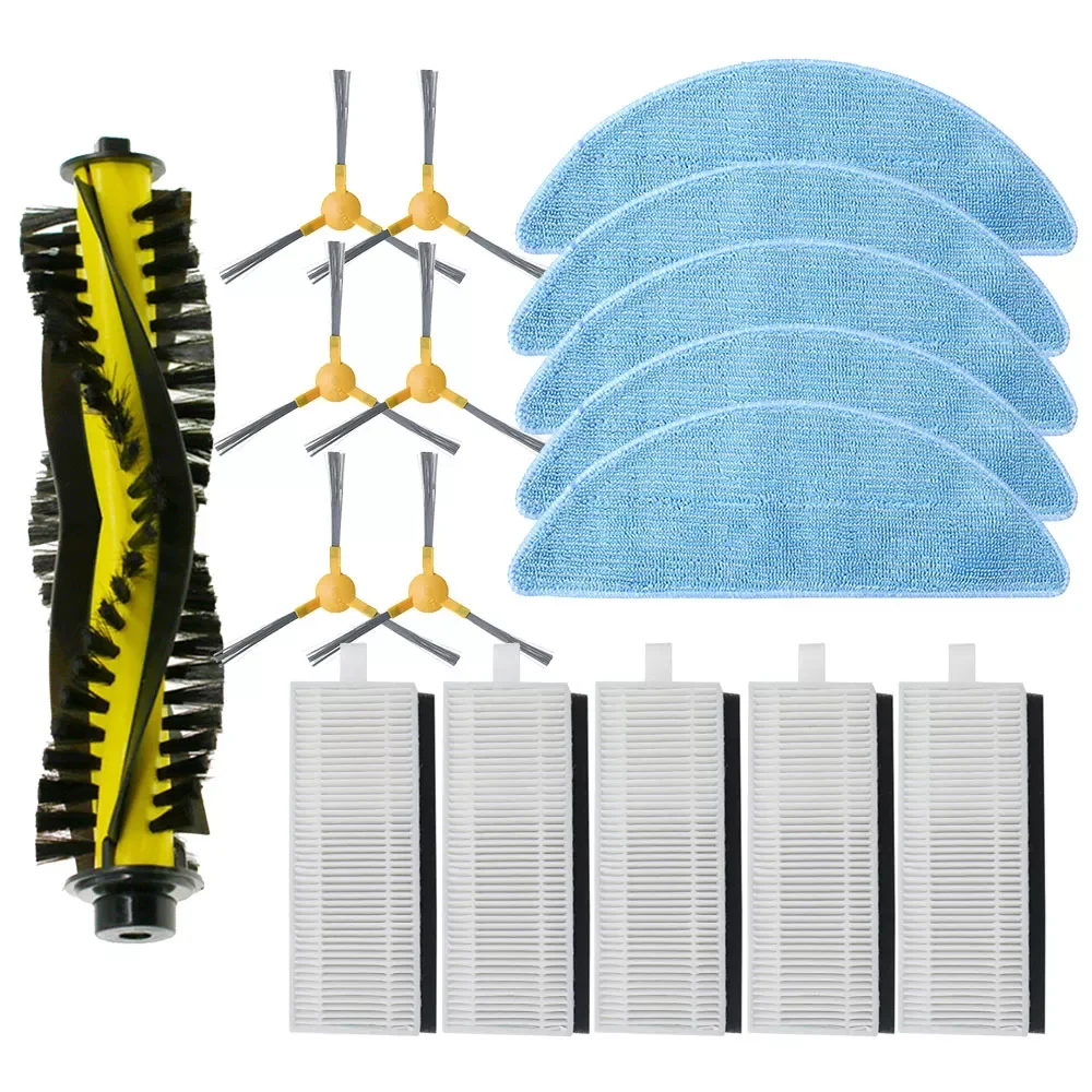 

Side brush + Filter + Mop + Roller Brush For Mamibot Exvac660 880 Robot Vacuum Cleaner accessory Replacement Kit