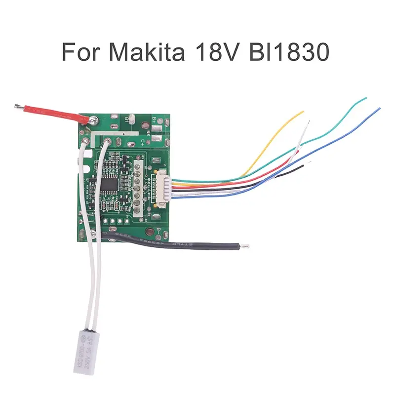 

1 шт. печатная плата PCB/светодиодный 18V для Makita 18V Bl1830 Bl1840 Bl1850 Power Tool, защитная печатная плата для литиевой батареи