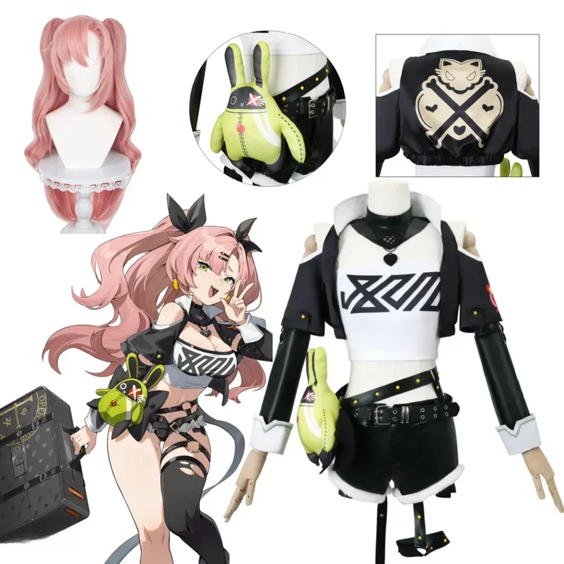 Женский костюм для косплея Zenless Zone Zero Nicole Demara женский Zzz костюмы на Хэллоуин