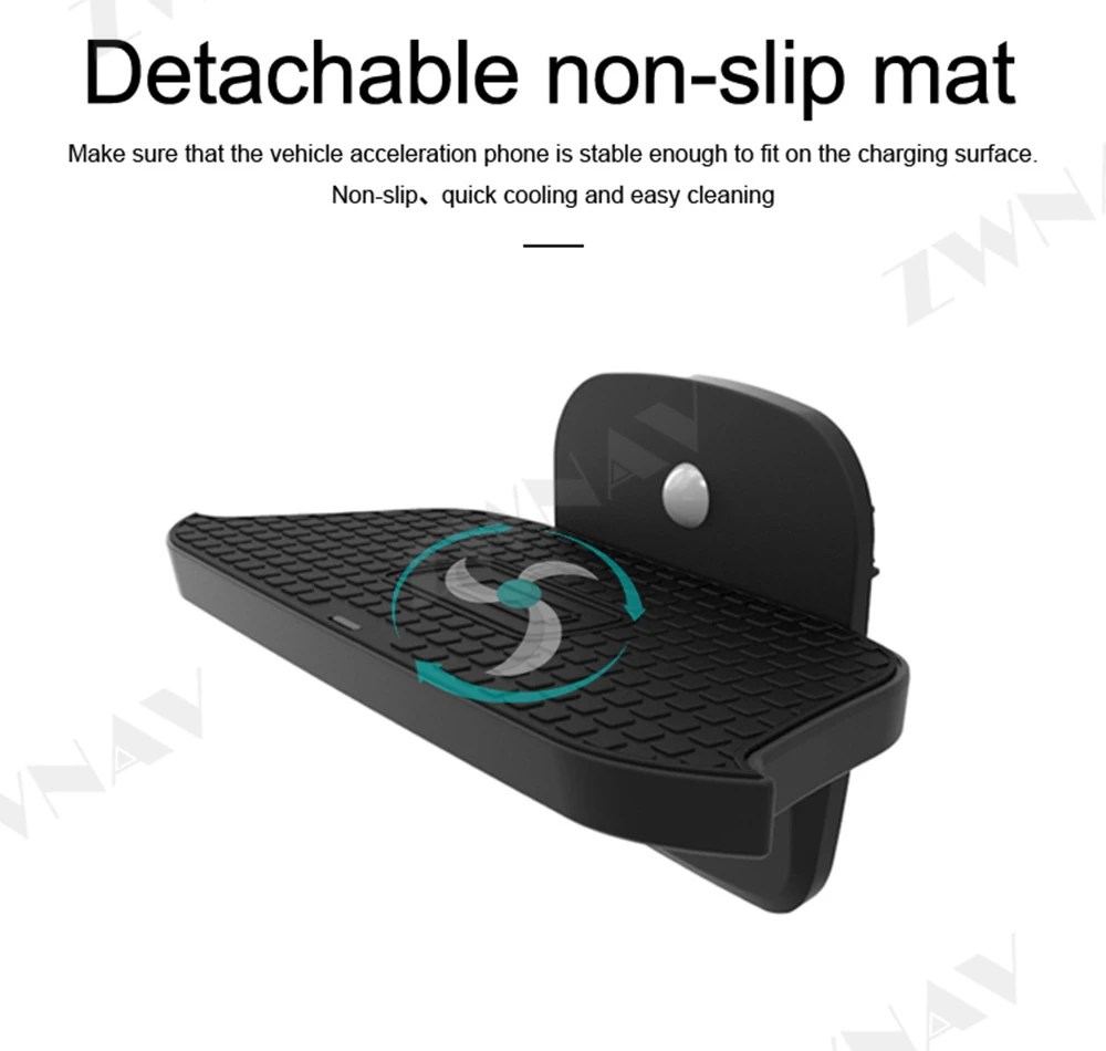 

ZWNAV Car wireless charger for BMW MINI F55 / F56 2017-2019 smart car fast charging bracket iPhone Samsung IG