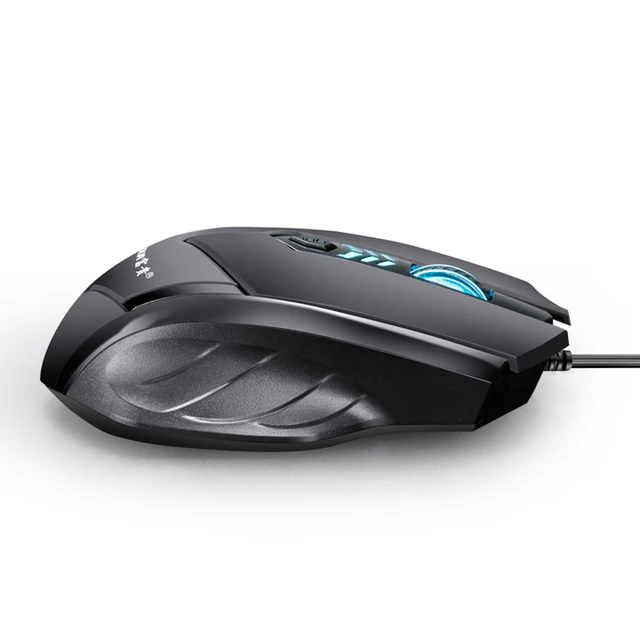 Silent Frosted Ergonomics 2400dpi Adjustment USB 6D Wired Optical Computer Gaming Mouse Mice for Computer PC Laptop for Dota 2 5