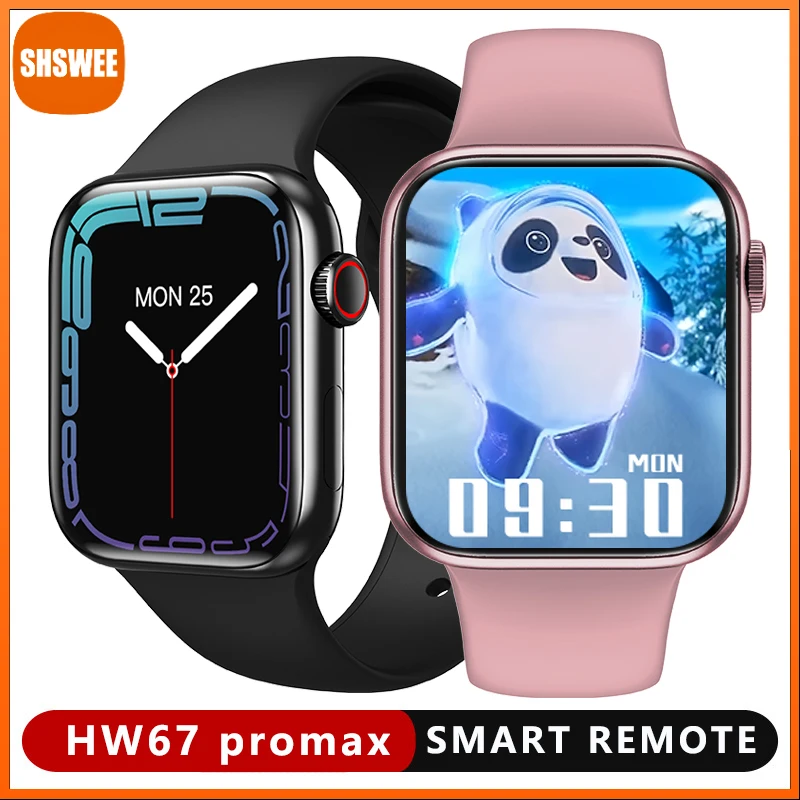 

Smart Watch Men HW67 Pro Max NFC Smartwatch Blood Glucose Music Player Reloj Smartwatch Mujer Series7 Clock for Xiaomi Huawei