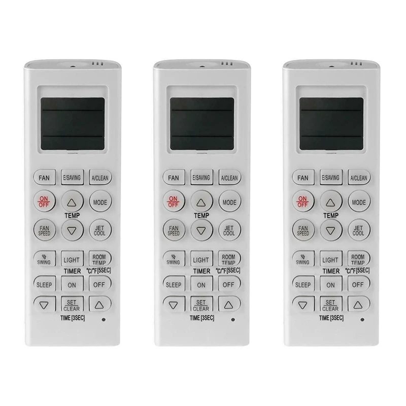 

3X Air Conditioner Remote Control For Lg 3Sec Akb73315601 Akb73456109