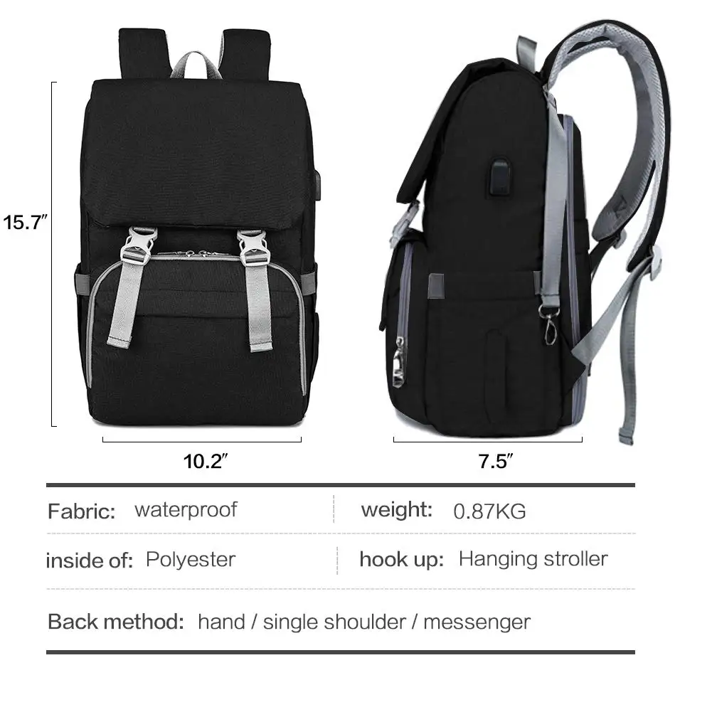 Рюкзак для подгузников сумка мамы большой емкости и ребенка многофункциональные