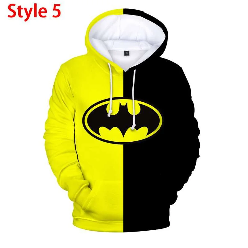 Толстовка унисекс с капюшоном в стиле аниме B-Batmans Женский/Мужской свитшот