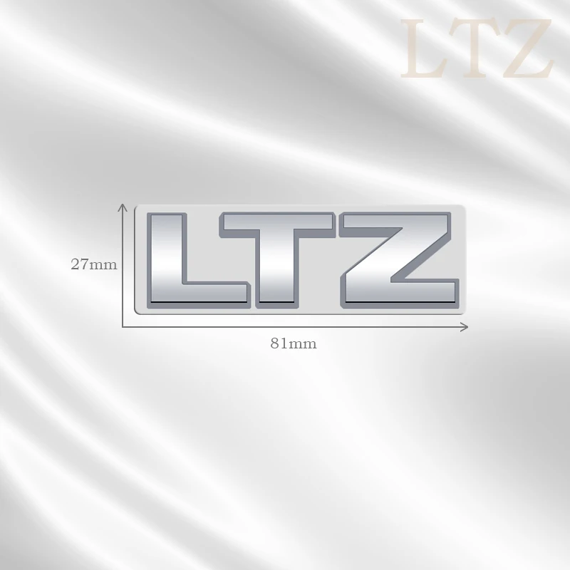 3D значок LTZ дизайнерская Автомобильная наклейка Эмблема для заднего багажника с