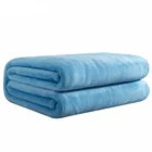 Зимнее фланелевое одеяло s для кровати гсм, однотонное синее мягкое теплое тонкое Коралловое флисовое покрывало, покрывало для дивана, Клетчатое одеяло из искусственного меха