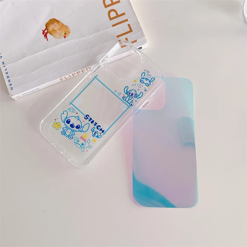 Чехол для телефона Apple прозрачный градиентный с защитой от падения |