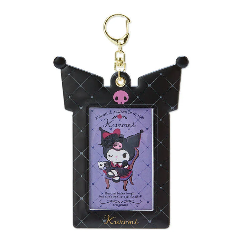 Новинка кошелек Sanrio Kuromi Студенческая полиуретановая Диагональная Сумка черный