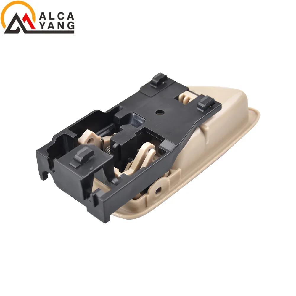 Бежевый/серебристый Комплект Внутренних Дверных Ручек Для Toyota Sequoia 2001-2007 Tundra