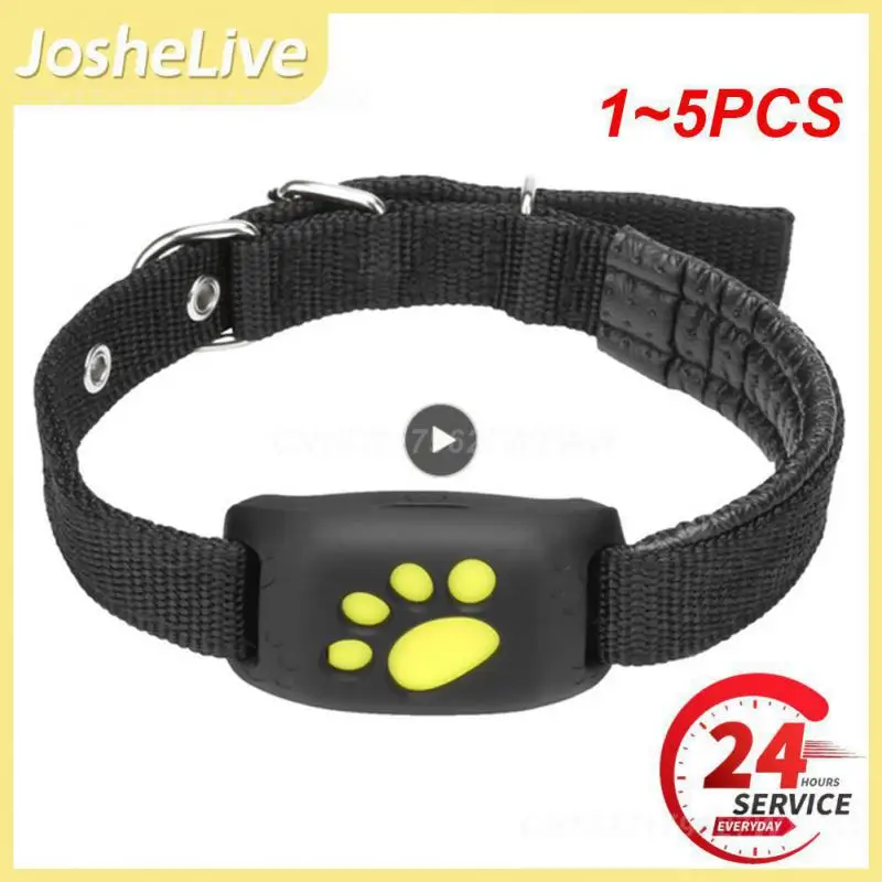 

1~5PCS Dogs Cats GPS Tracking Pet GPS Tracker Collar Anti-Lost Device Real Time Tracking Locator Pet Collars For Universal Dogs