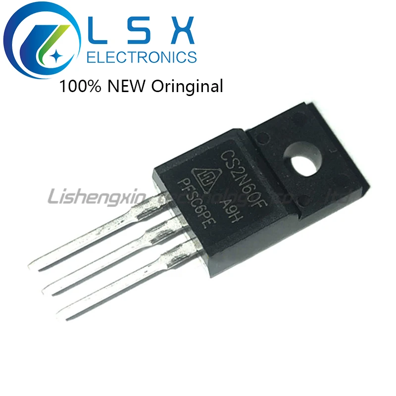 

New/5pcs CS2N60 CS2N60F TO-220 600V 2A Original On st ock