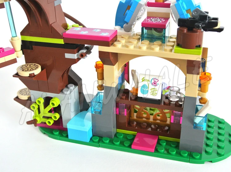 233 шт. Elves Elvendale School of Dragons Baby Wind House 10501 комплект строительных кирпичных блоков