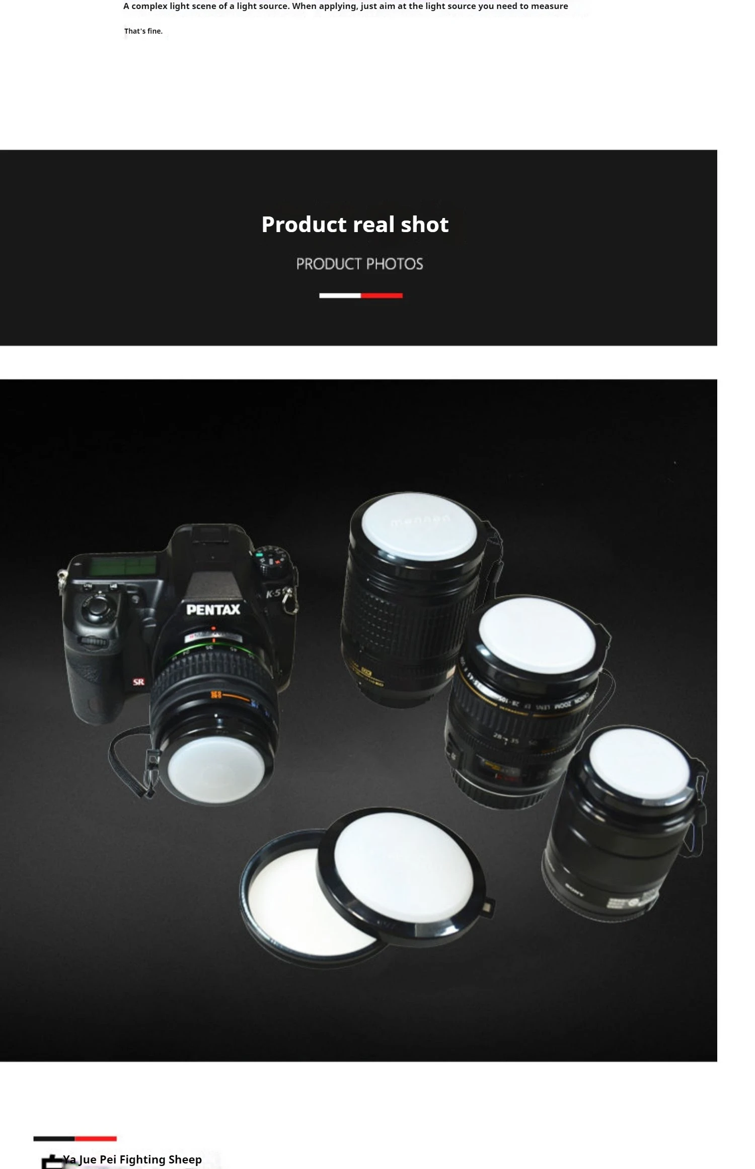 Колпачок объектива Vely WB White Balance 49/52/55/58/62/67/72/77/82 мм универсальный пластик для камер