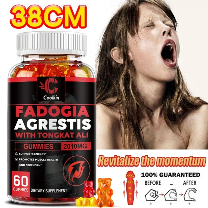 

Fadogia Agrestis and Tongkat Ali Blend - Contains Ginseng, Maca - Promotes Muscle Growth and Boosts Energy
