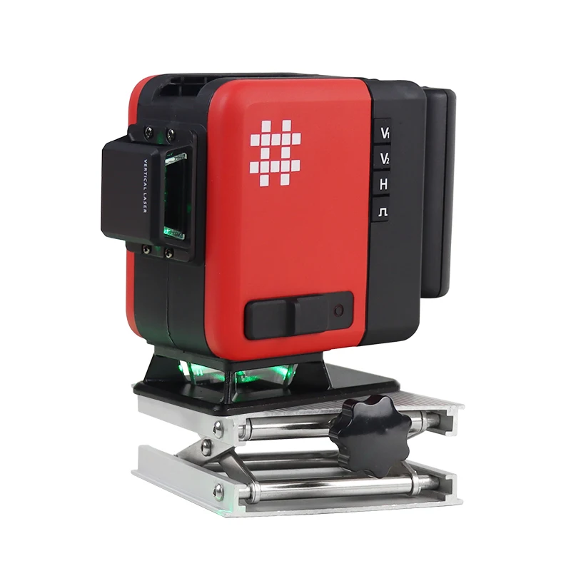 

16 Lines 3D/4D Laser Level 360° Horizontal and Vertical Cross Green Lines Auto Self-Leveling APP Remote Control