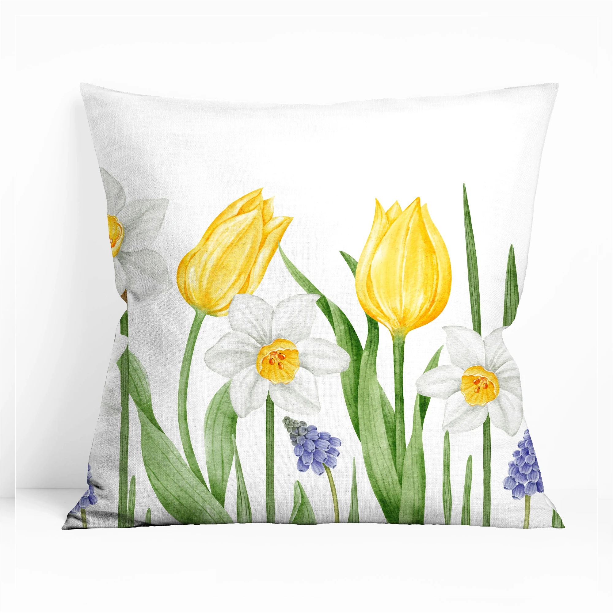 Наволочка 45х45 см ПОДУШКА ДОМАШНИЙ ДЕКОР Домашний текстиль садовая подушка