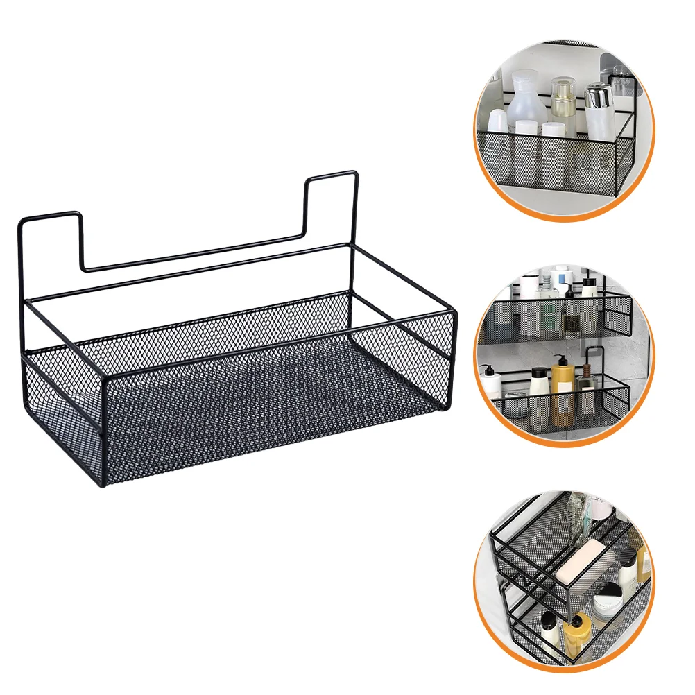 

Shelf Cabinet Storage Toilet Organizer Bathroom Shelves Wall Mounted The Iron Shower