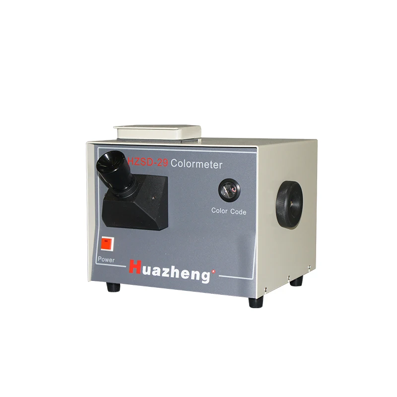 Huazheng Electric Factory hot sale astm d1500 lubricating oil colorimeter petroleum products color tester