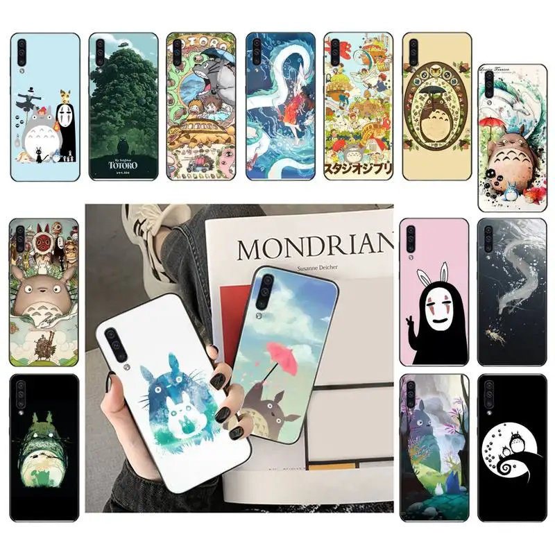 

Cute Totoro Spirited Away Ghibli Miyazaki Anime Phone Case For Samsung A50 A32 A11 A12 A02 A52 A21 M31 A72 A51 A70 A71 A21S