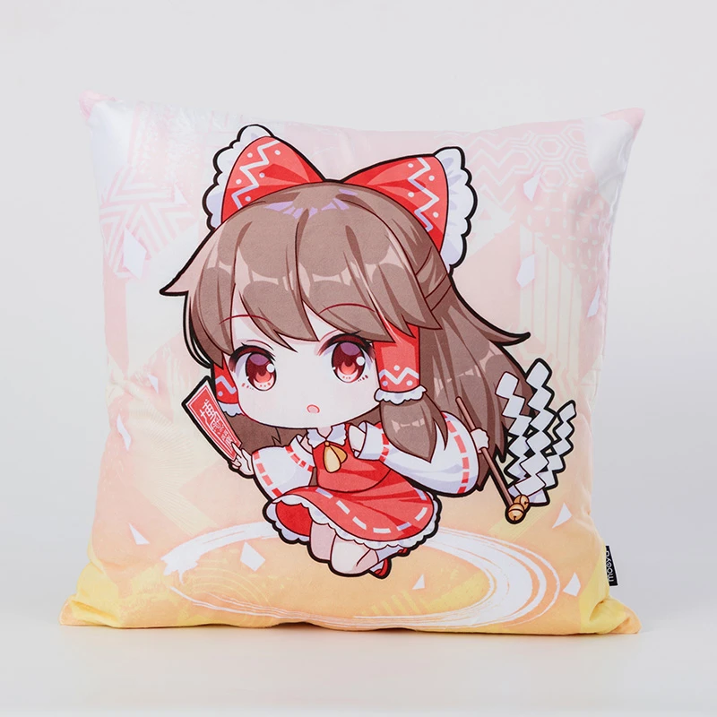 

1pc Anime TouHou Project Saigyouji Yuyuko Cosplay Prop Plush Doll Stuffed Toy Throw Pillow Cushion for Women Men Home Decor Gift