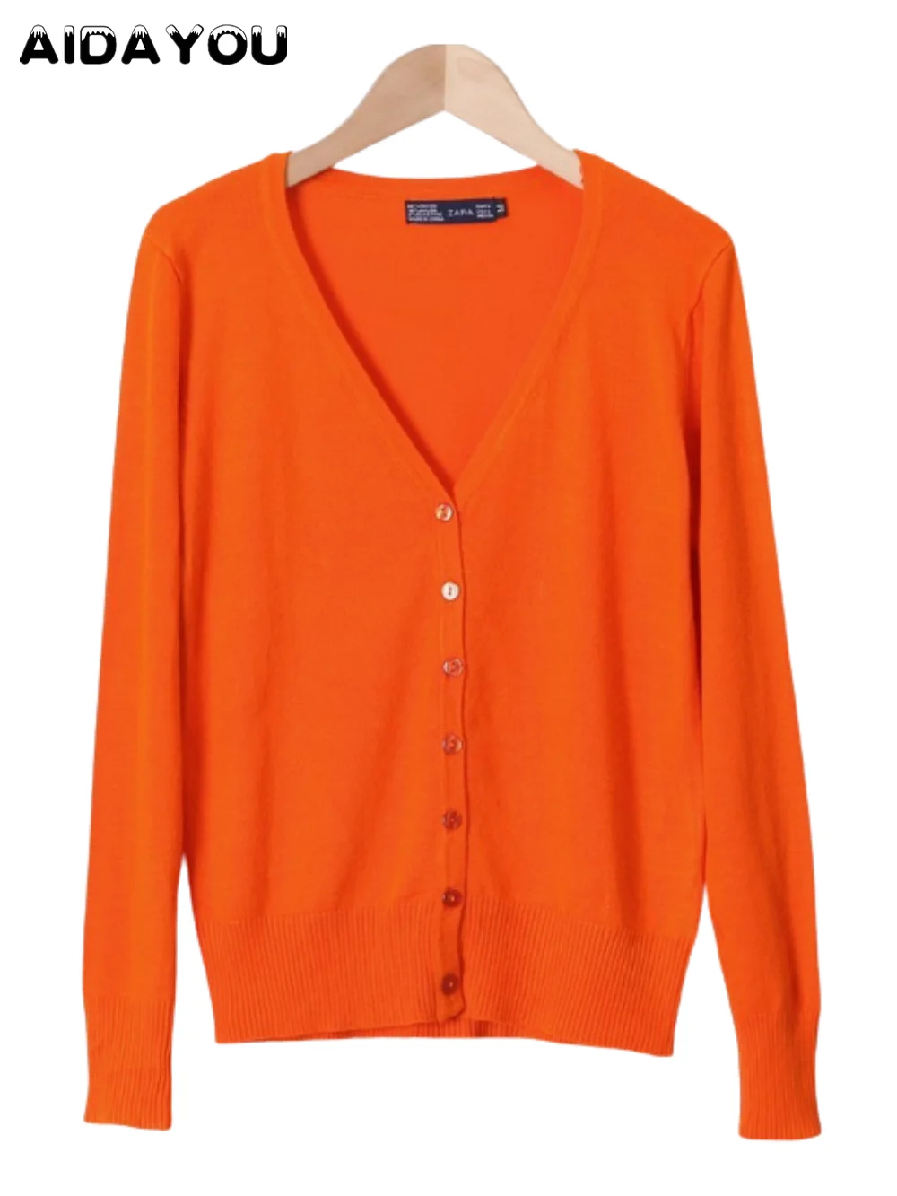 

Womens Spring Sweaters Cardigans Plus Size Knitted Autumn Casual Long Sleeve Sweater ouc749