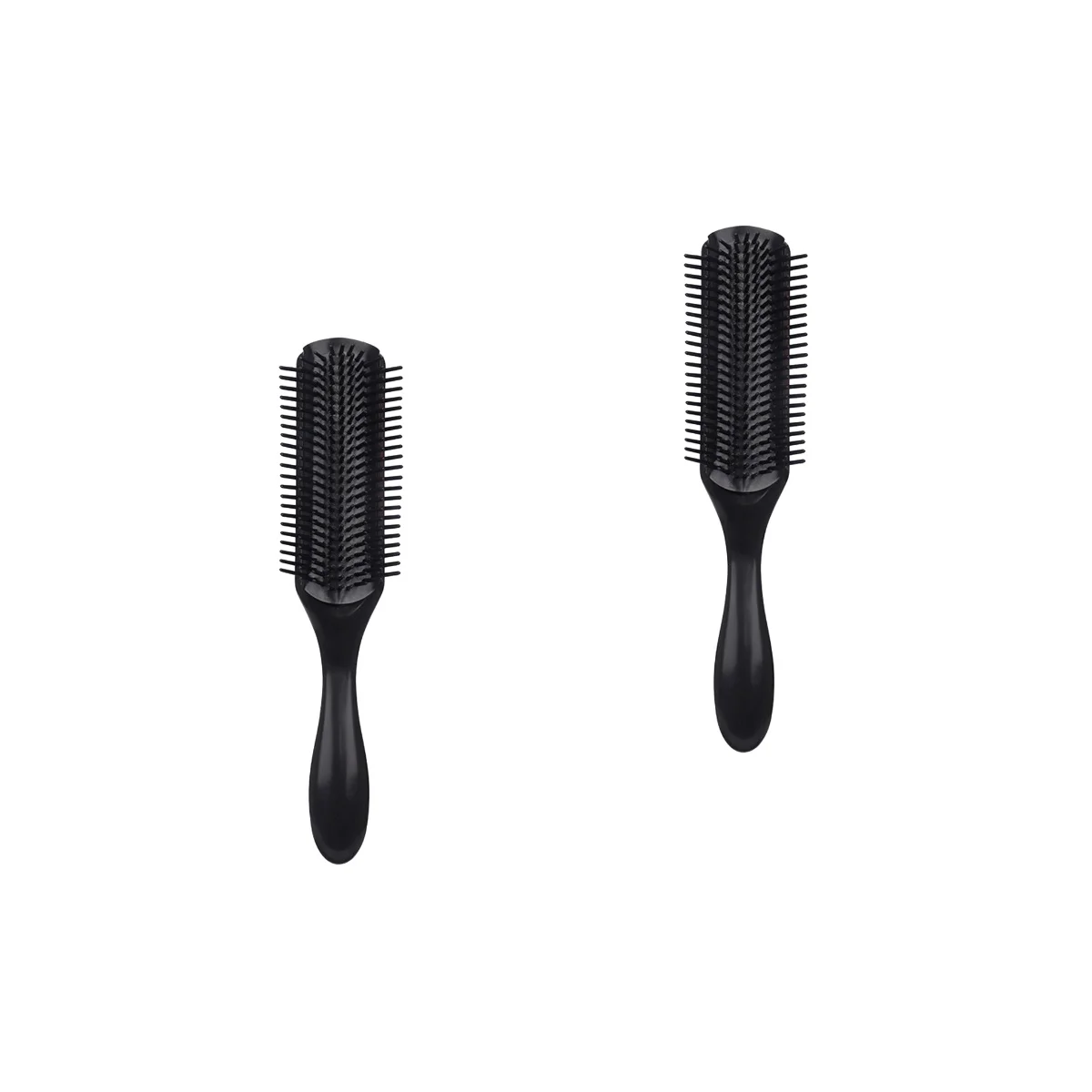 

Straightening Brush Nine Row Comb Rib Hair Brushes Women Styling Combs Curly Tools Thick Detangling